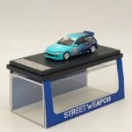 Street Weapon 1/64 honda civic eg6 *falken*, blue