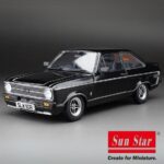 SunStar 1/18 1976 ford escort mkii rs mexico, black