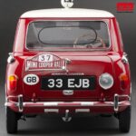 SunStar 1/12 1964 morris mini cooper s winner monte carlo rally #37, red/white - Image 4