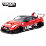Tarmac 1/43 lb-silhouette works gt nissan 350gt-rr silhouette , black/red