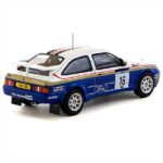 Tarmac 1/64 1989 ford sierra rs cosworth #16 saeed al-hajri/steve bond rally of new zealand, white/b - Image 2
