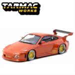 Tarmac 1/64 porsche old  new 997, red metallic