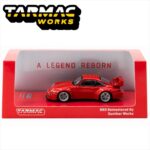 Tarmac 1/64 porsche 993 remastered by gunther werks, red - Image 3