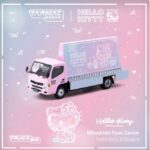 Tarmac 1/64 mitsubishi fuso canter hello kitty billboard, pink - Image 2