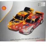 1/64 TINY X Sparky SHELL Porsche 911 993 Carrera Cup 1993 Combo w/ Rear Spoiler - Image 2