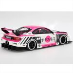 Top Speed 1/18 2023 nissan silvia s15 lb-super silhoutte auto finesse sema, pink/white - Image 3