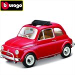 Bburago 1/24 1968 fiat 500 l, red