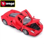 Bburago 1/24 ferrari enzo, red - Image 3