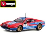 Bburago 1/43 1962 ferrari 308 gtb #3, red/blue/white