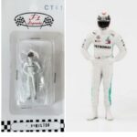 Cartrix 1/43 lewis hamilton mclaren 2017 figure