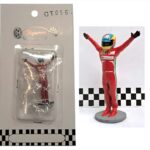 Cartrix 1/43 fernando alonso ferrari figure.