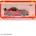 DIECAST STORAGE 1/64 diecast storage box - red- Perfect for most 1/64 models - 1 Protector