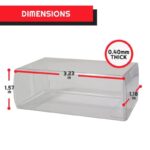 EVORETRO - Hot Wheels Pet Box for Loose 1/64 Regular size Cars -  Single - 1 Protector - Image 2