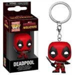 Funko Pocket Pop! Marvel: Deadpool  Wolverine - Deadpool Bobble Head Vinyl Figure Keychain