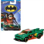 Hot Wheels 1/64 - DC Batman Theme - Robin Solid Muscle Green HRW20 4/20