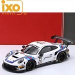 IXO MODELS 1/18 2021 porsche 911 gt3 #22 bamber/ campbell/ jaminet 24h spa martini racing gpx, white