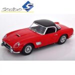KK Scale 1/18 1960 ferrari 250 gt califonia spyder, europe-version, red/black - Image 2