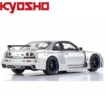 KYOSHO 1/43 nissan nismo gt-r lm bcnr33, silver - Image 2