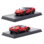 Magazine Models 1/64 2019 ferrari sf90 stradale, red/black
