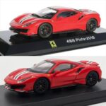 Magazine Models 1/64 2018 ferrari 488 pista, red/white/black