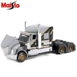 Maisto 1/64 international lonestar *pull back*, silver/black