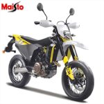 Maisto 1/12 husqvarna husky 701 supermoto, black/white/yellow