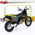 Maisto 1/12 husqvarna husky 701 supermoto, black/white/yellow - Image 2