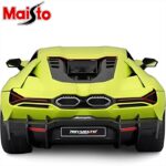 Maisto 1/18 lamborghini 74x revuelto *special edition*, lime green - Image 3