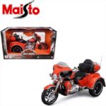 Maisto 1/12 harley-davidson cvo tri-glide ultra, orange