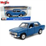 Maisto 1/24 1971 datsun 510, blue