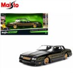 Maisto 1/24 1986 chevrolet monte carlo lowrider, black