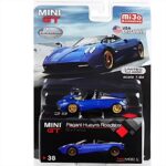 TSM Model 1/64 2018 pagani huayra roadster, blue