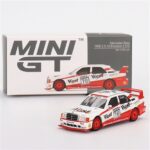 Mini GT 1/64 mercedes-benz 190e 2.5-16 evolution ii #78 lohr, white/red