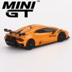 Mini GT 1/64 lamborghini huracan sto arancio borealis, orange - Image 2