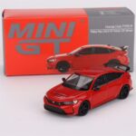 Mini GT 1/64 2023 honda civic type r rallye wirh advan gt wheel, red