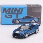 Mini GT 1/64 ford shelby gt500 dragon snake, performance blue