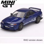Mini GT 1/64 nissan skyline gt-r top secret vr32, metallic blue - Image 3