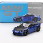 Mini GT 1/64 2024 nissan z400 lb nation works, blue