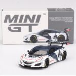 Mini GT 1/64 2023 honda nsx gt3 evo alphatauri yuki tsunoda red bull formula nurburgring, white/red/