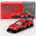 Mini GT 1/64 NISSAN SKYLINE GT-R R34 SUPER SILHOUETTE RED/BLACK 2024