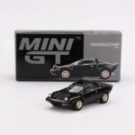 Mini GT 1/64 1973 lancia stratos hf stradale, nero