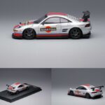 Microturbo  1/64 rocket bunny s 1/64 toyota mr2 *martini* hec hobby expo china 2023, silver/blue/red