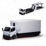 Microturbo 1/64 custom wing truck, white