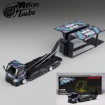 Microturbo  1/64 custom tow truck hks livery, various