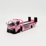 Microturbo 1/64 custom flatbed tow truck *hoonipigasus*, pink - Image 2