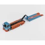 Microturbo 1/64 custom tow truck *gulf*, blue/orange - Image 2