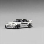 Microturbo  1/64 rocket bunny 180sx, metallic white - Image 2