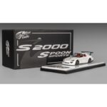 Microturbo  1/64 rocket bunny s2000, metallic black1/64 spoon sports s2000, grand prix white