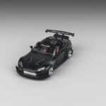 Microturbo  1/64 rocket bunny s2000, metallic black 1/64 s2000 tuning parts, black - Image 2