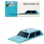 Microturbo  1/64 carmagheddon world`s shortest drivable car, tiffany blue